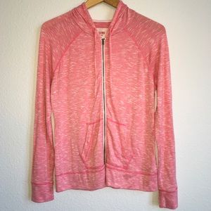 Pink Zip-up Sweatshirt